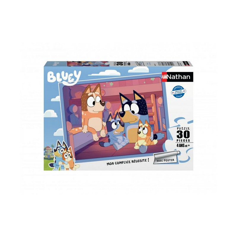 Puzzle 30 p - l'heure de dormir / bluey