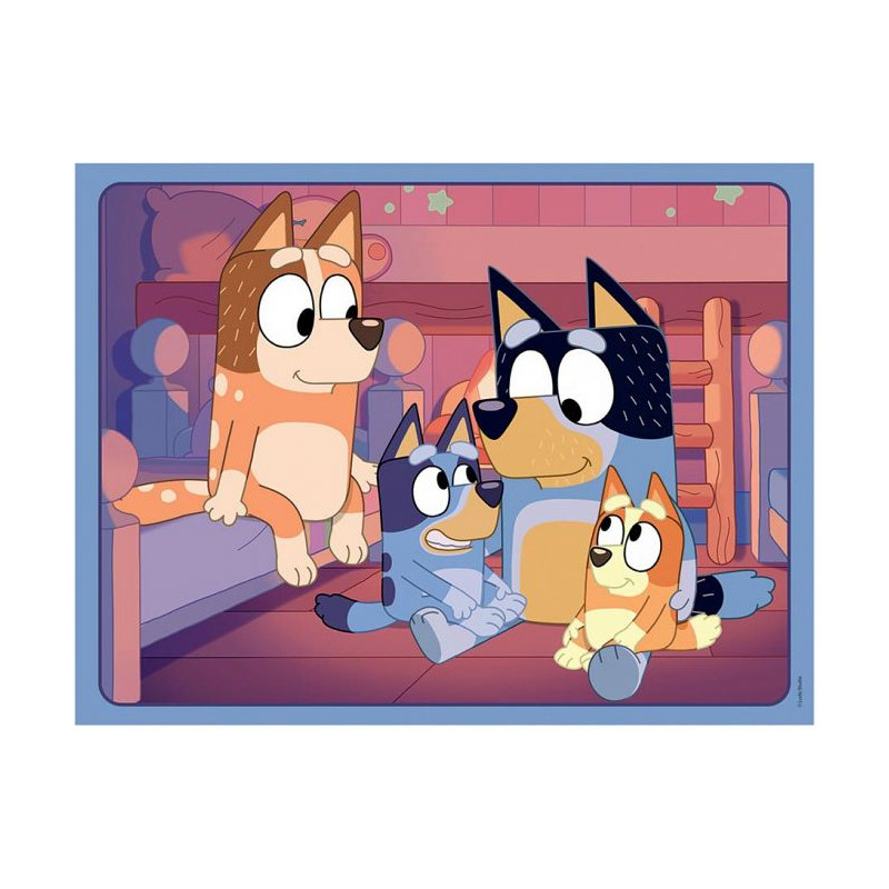 Puzzle 30 p - l'heure de dormir / bluey