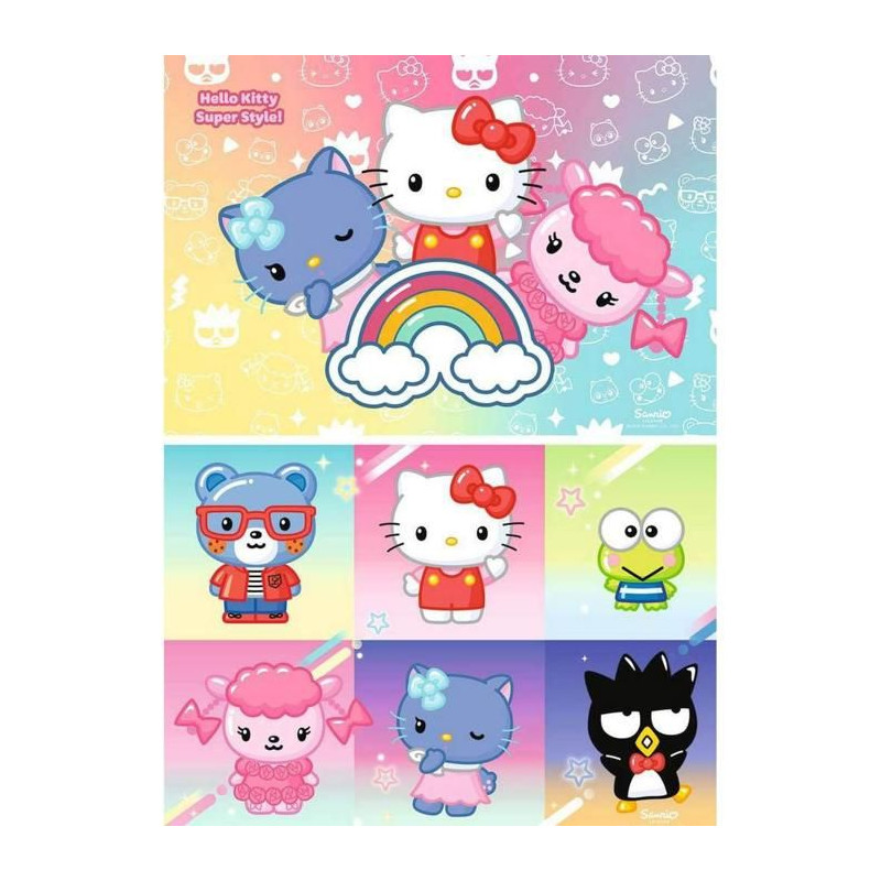 Puzzles 2 x 24 pieces : Hello Kitty