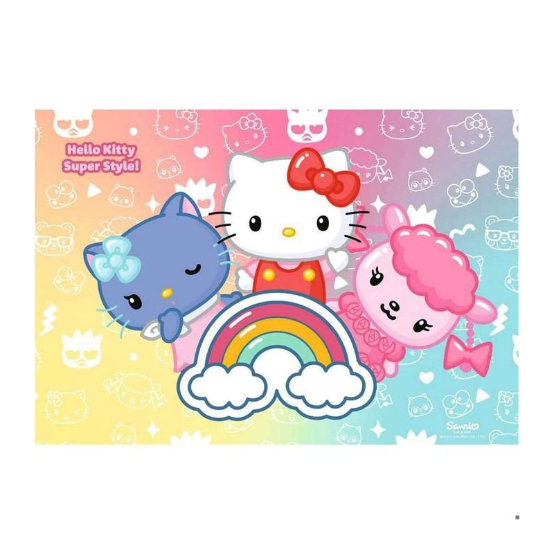 Puzzles 2 x 24 pieces : Hello Kitty