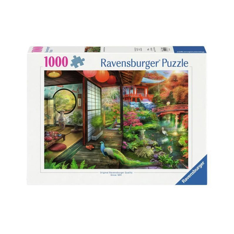Ravensburger- Puzzles Adultes 1500 pieces - Pittoresque Notre-Dame