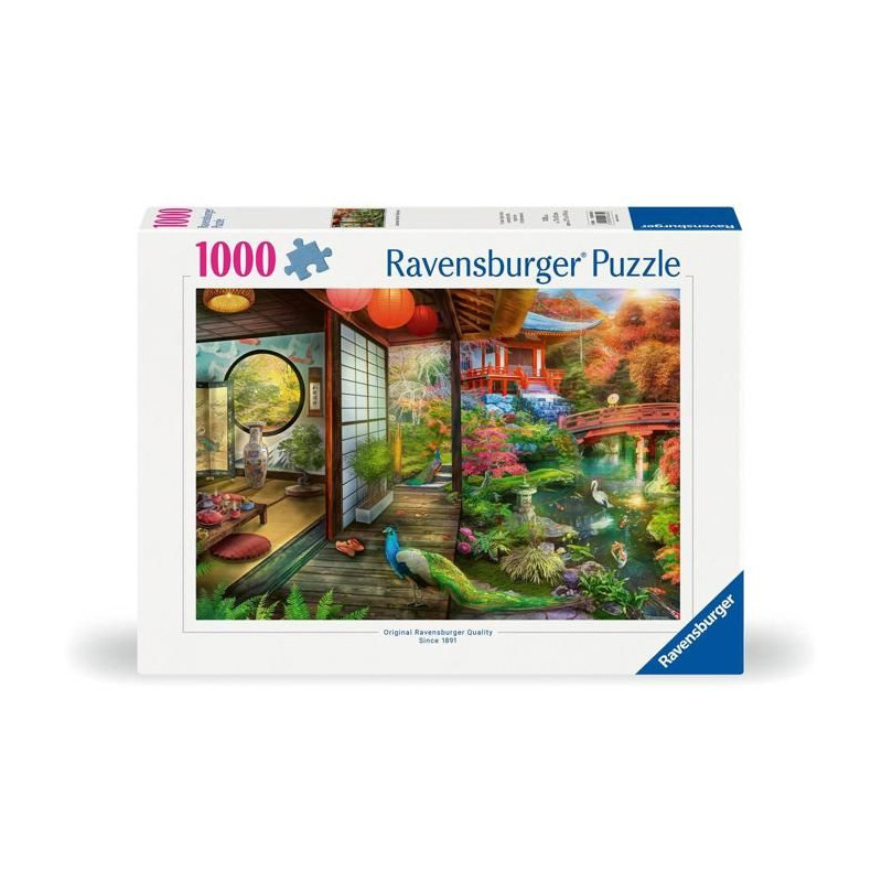 Ravensburger- Puzzles Adultes 1500 pieces - Pittoresque Notre-Dame