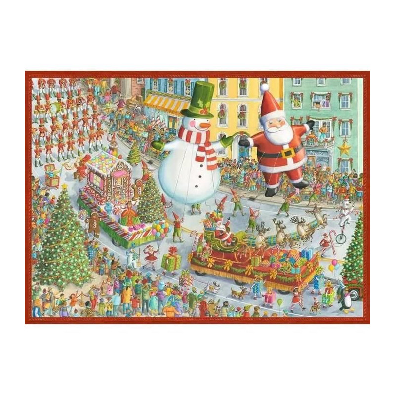 Ravensburger- Puzzles Adultes 1000 pieces - Famille de loups dans la f
