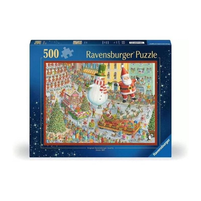 Ravensburger- Puzzles Adultes 1000 pieces - Famille de loups dans la f