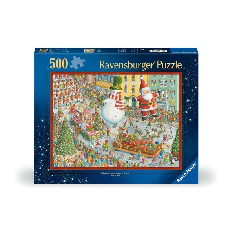 Ravensburger- Puzzles Adultes 1000 pieces - Famille de loups dans la f