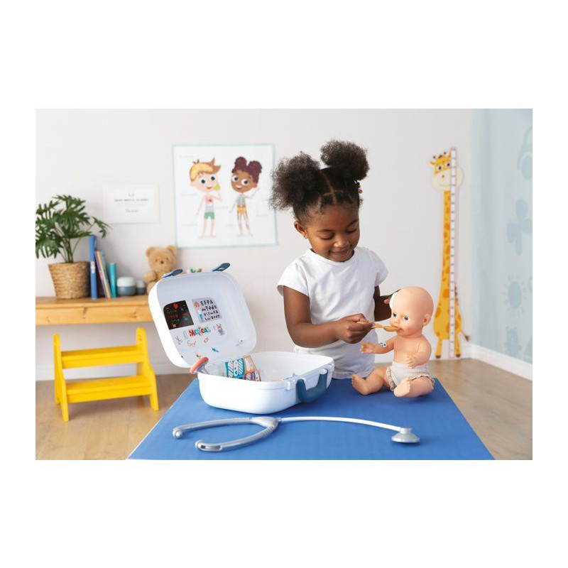 SMOBY - Mallette Medicale - Des 3ans - Transportable - Nombreux access