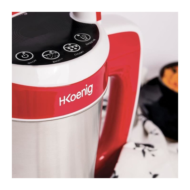 Heating blender - H.Koenig - MXC18 - 850 W - 1.1 L - Stainless steel -
