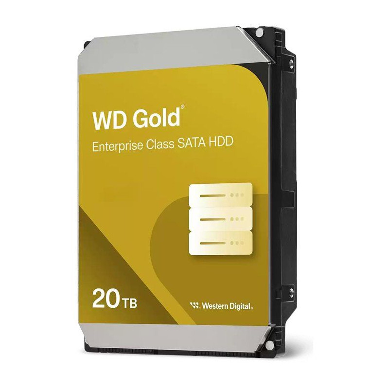 WD Gold - WD203KRYZ - Disque dur - 20 To - 3,5 - 7200 tr/min