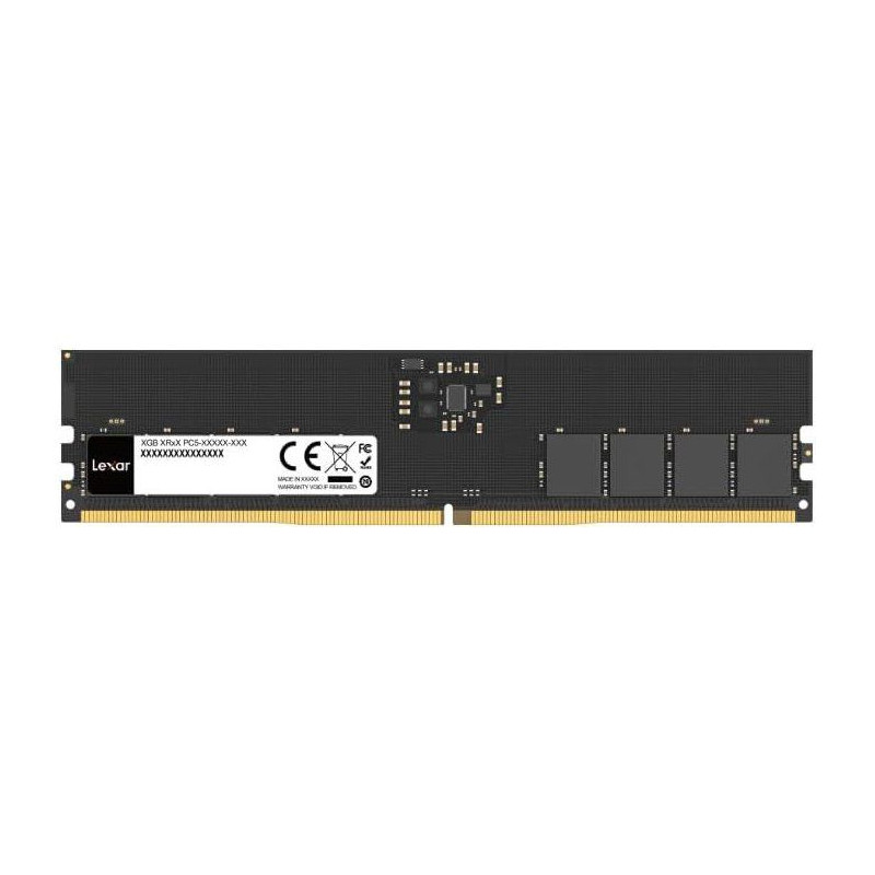 Barrette Mémoire - LEXAR - DDR5 8 Go - 262 PIN U-DIMM - 5600 Mbps CL4