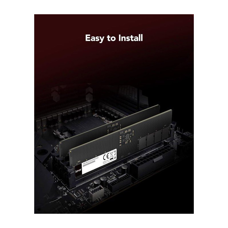 Barrette Mémoire - LEXAR - DDR5 8 Go - 262 PIN U-DIMM - 5600 Mbps CL4