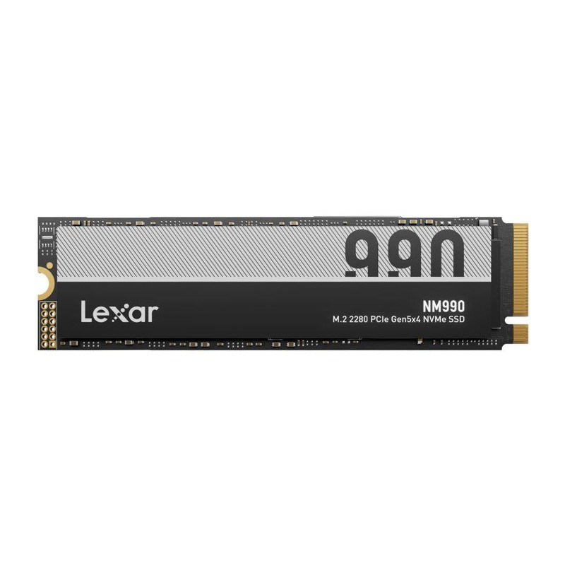 LEXAR - NM990 - Disque dur SSD - 2 To - M.2 2280 PCIe Gen 5x4