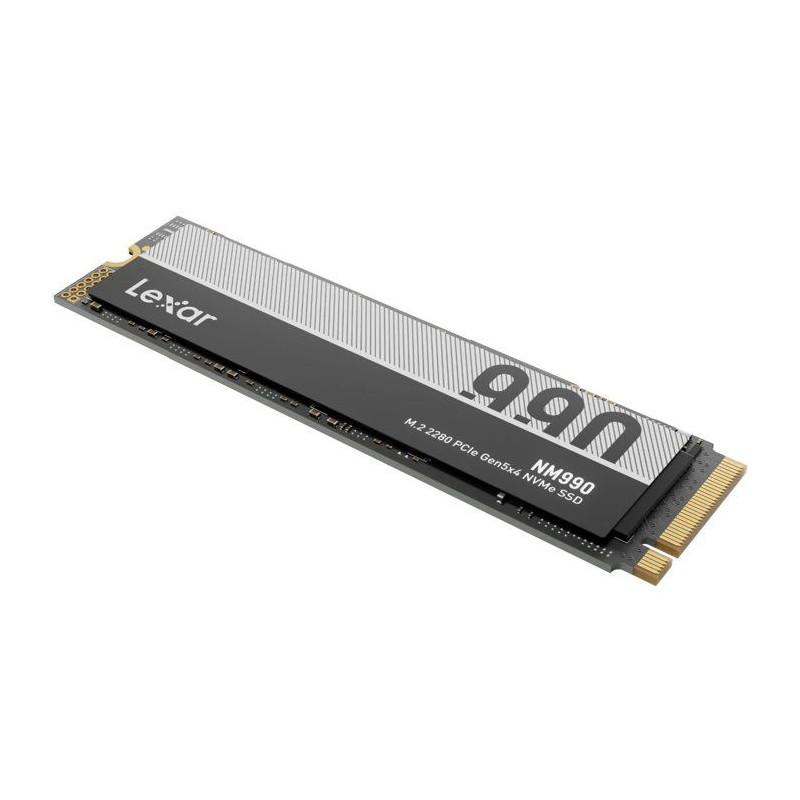 LEXAR - NM990 - Disque dur SSD - 2 To - M.2 2280 PCIe Gen 5x4