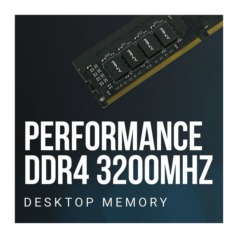 Module mémoire - PNY - MD16GSD43200-SB - DDR4 - 3200MHz - 16Go