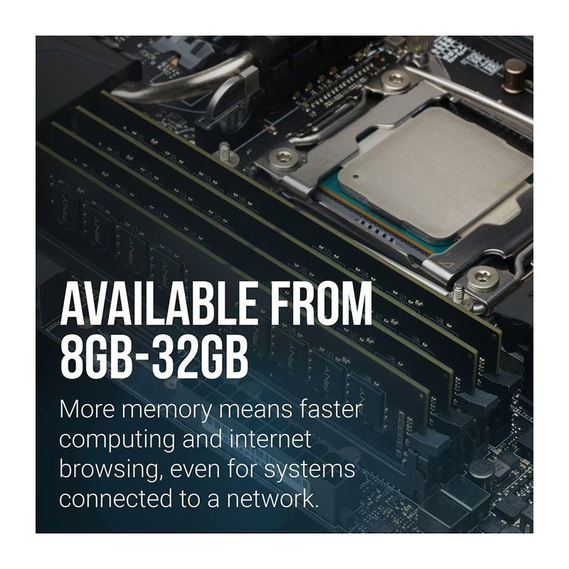 Module mémoire - PNY - MD16GSD43200-SB - DDR4 - 3200MHz - 16Go