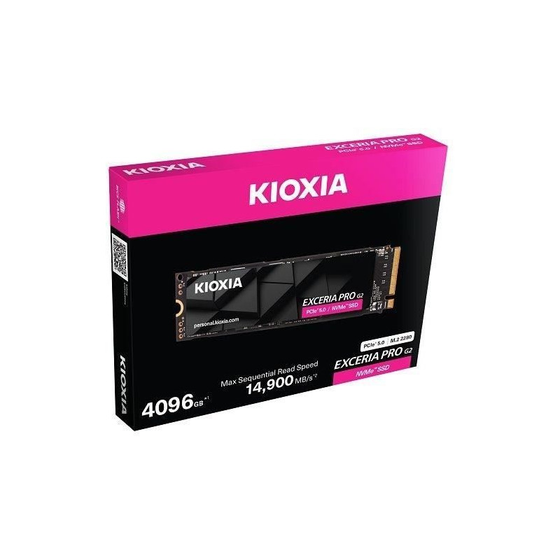 KIOXIA - EXCERIA PRO G2 - Disque dur interne - 1 To- SSD NVMe 2.0d