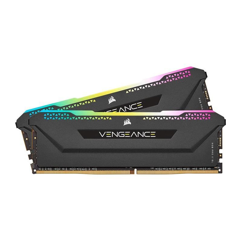 Mémoire RAM - CORSAIR - Vengeance RGB Pro SL DDR4 - 16GB 2x8GB DIMM -