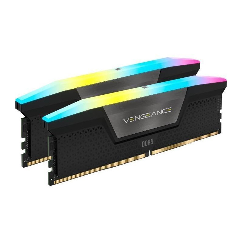 Mémoire RAM - CORSAIR - CMH64GX5M2B5200C40 - 64 Go 2x 32 Go - VENGEAN