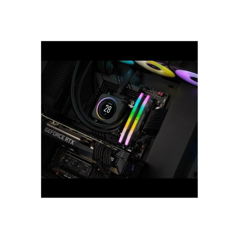 RAM - CORSAIR Vengeance RGB DDR5 - 32GB 2x16GB DIMM - 6200MHz - Unbuff