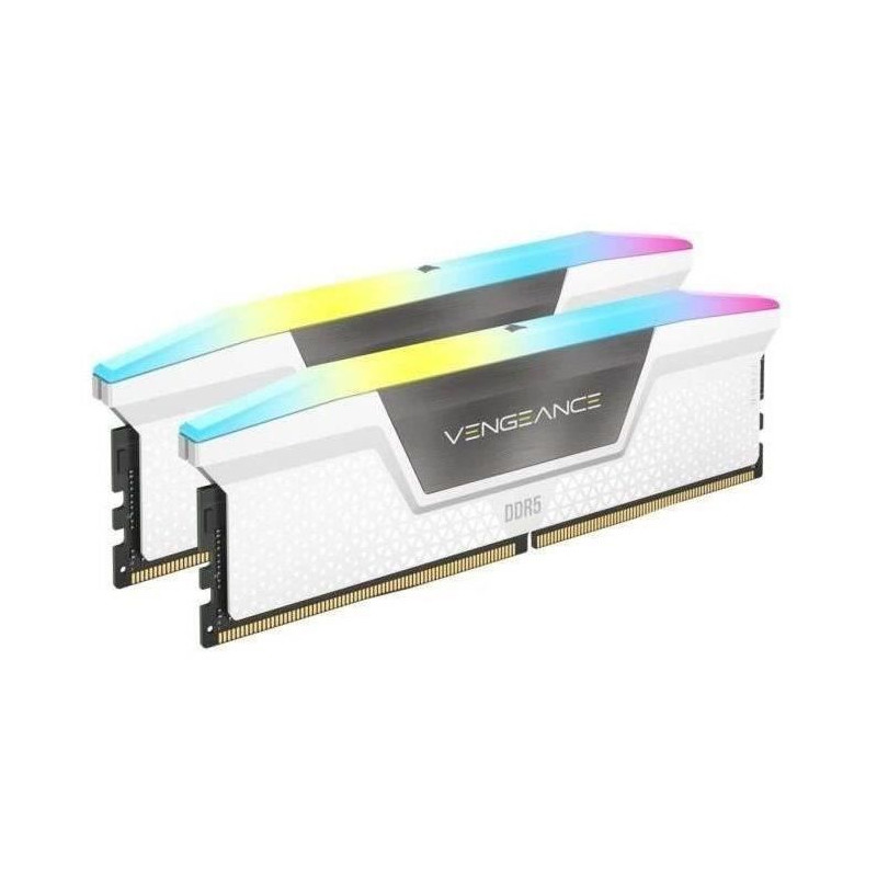 CORSAIR Vengeance RGB DDR5 - 32GB 2x16GB DIMM - 6200MHz - Unbuffered,