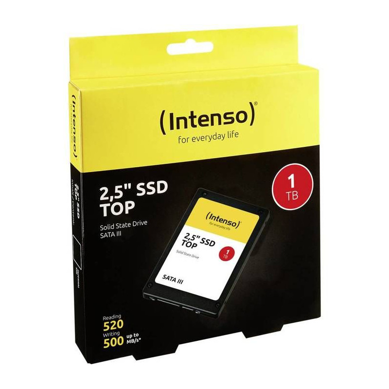 Intenso Top Performance 1 TB SSD interne 6.35 cm (2.5) SATA 6 Gb/s au