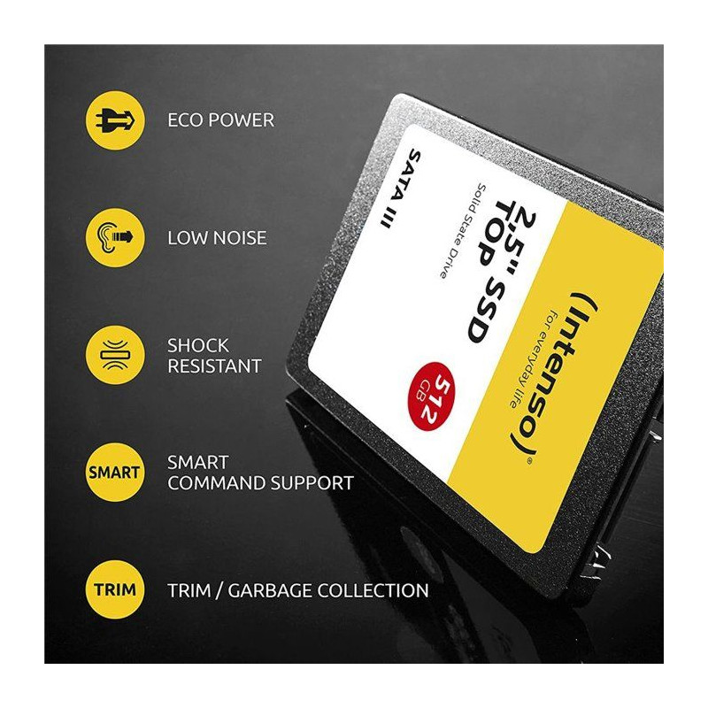 Intenso Top Performance 1 TB SSD interne 6.35 cm (2.5) SATA 6 Gb/s au