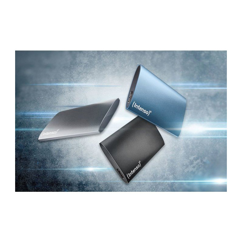 Disque dur SSD externe - INTENSO - PREMIUM - 1 To - Gris