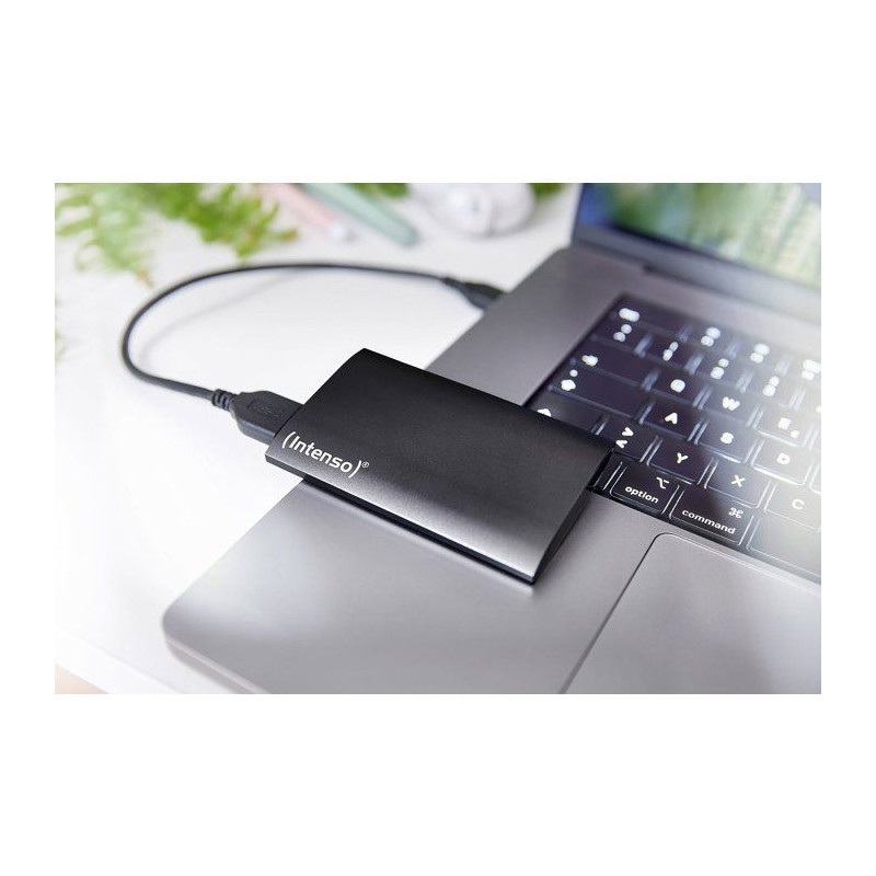 Disque dur SSD externe - INTENSO - PREMIUM - 1 To - Gris