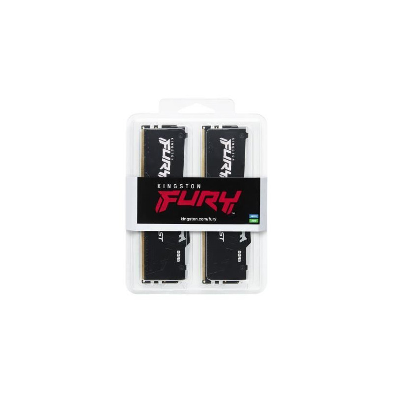 Mémoire RAM - KINGSTON - FURY Beast - 32 Go (2 x 16 Go) - DDR5 - 5600