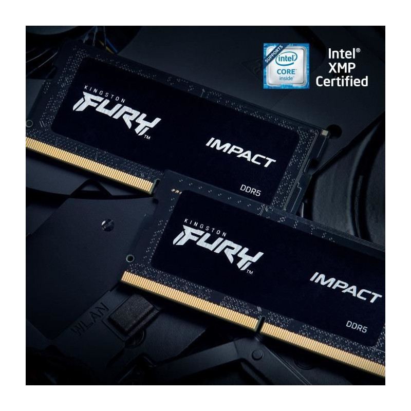Kit mémoire - Kingston - Kingston FURY Impact - DDR5 - kit - 64 Go: 2
