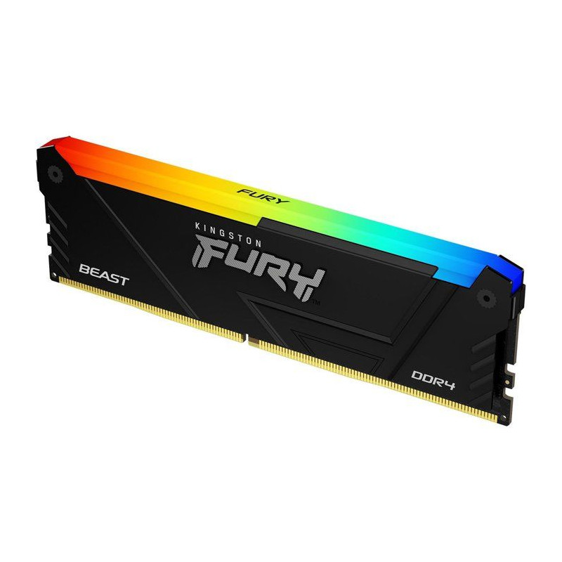 Mémoire RAM - KINGSTON - FURY Beast - 8 Go - DDR4 - 3200 MHz CL16 -