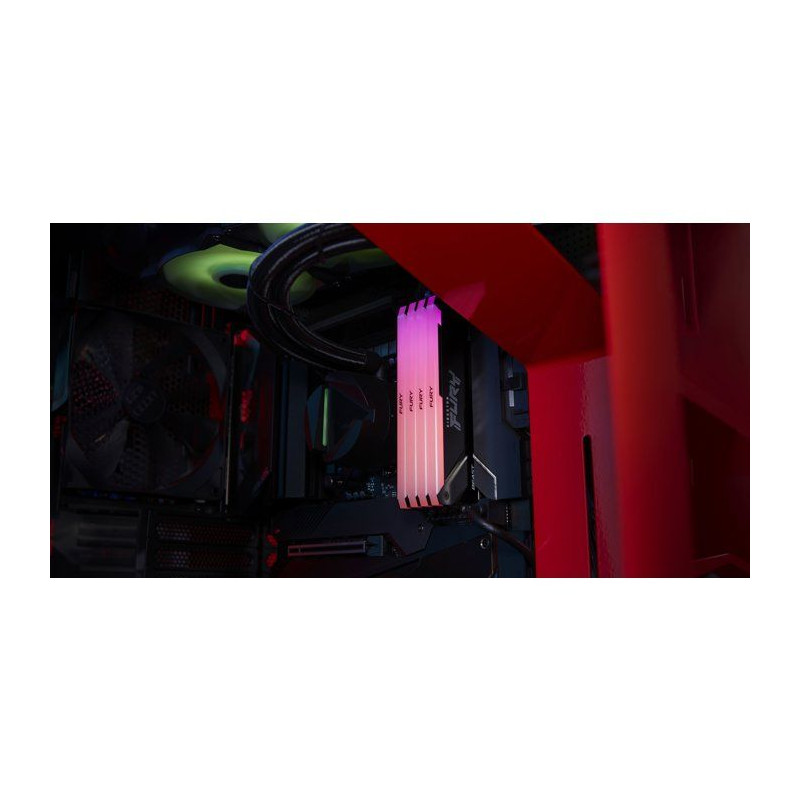 Mémoire RAM - KINGSTON - FURY Beast - 8 Go - DDR4 - 3200 MHz CL16 -
