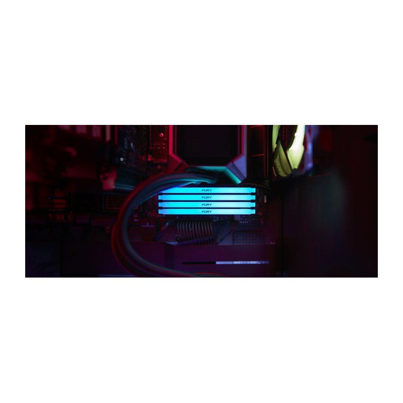 Mémoire RAM - KINGSTON - FURY Beast - 8 Go - DDR4 - 3200 MHz CL16 -