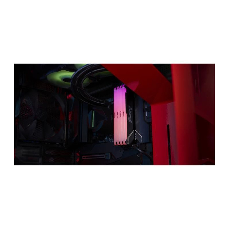 Mémoire DDR4 - KINGSTON - FURY Beast - 32 Go (2 x 16 Go) - 3600 Mhz -