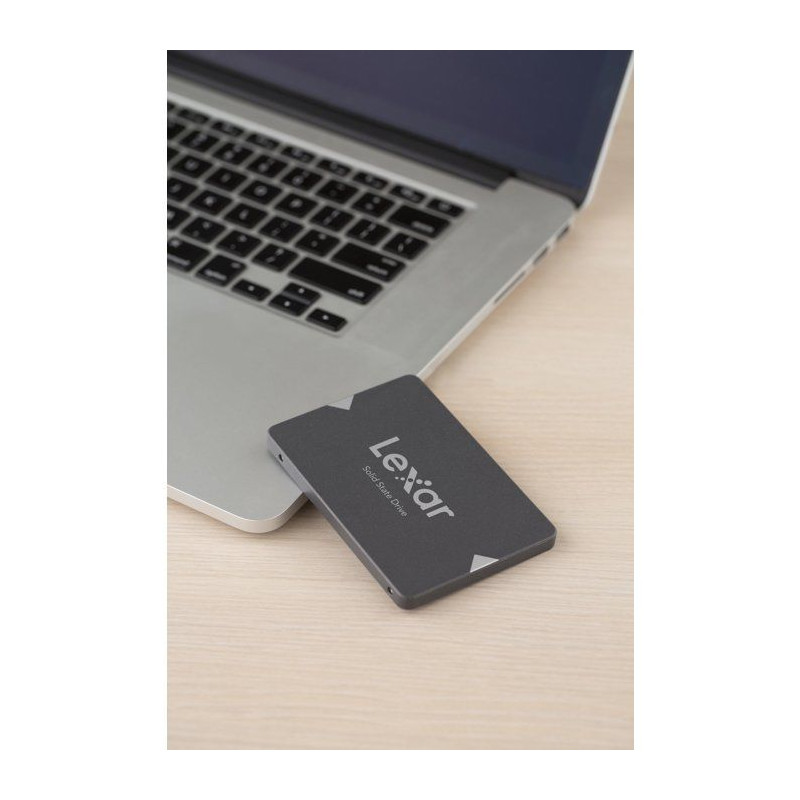 LEXAR - NS100 - Disque dur SSD - 512 Go - 2.5” SATA (6 Gb/s)