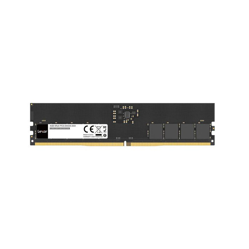 Barrette Mémoire - LEXAR - DDR5 16 Go - 288 PIN U-DIMM - 4800 MHz CL4
