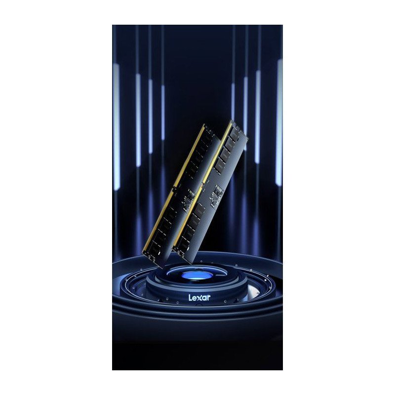 Barrette Mémoire - LEXAR - DDR5 16 Go - 288 PIN U-DIMM - 4800 MHz CL4