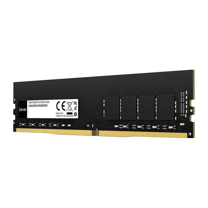 Barrette Mémoire - LEXAR - DDR4 8 Go - 288 PIN U-DIMM - 3200 MHz CL22