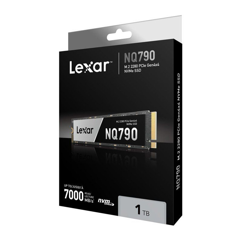 LEXAR - NQ790 - Disque dur SSD - 512 Go - M.2 2280 PCIe Gen 4x4