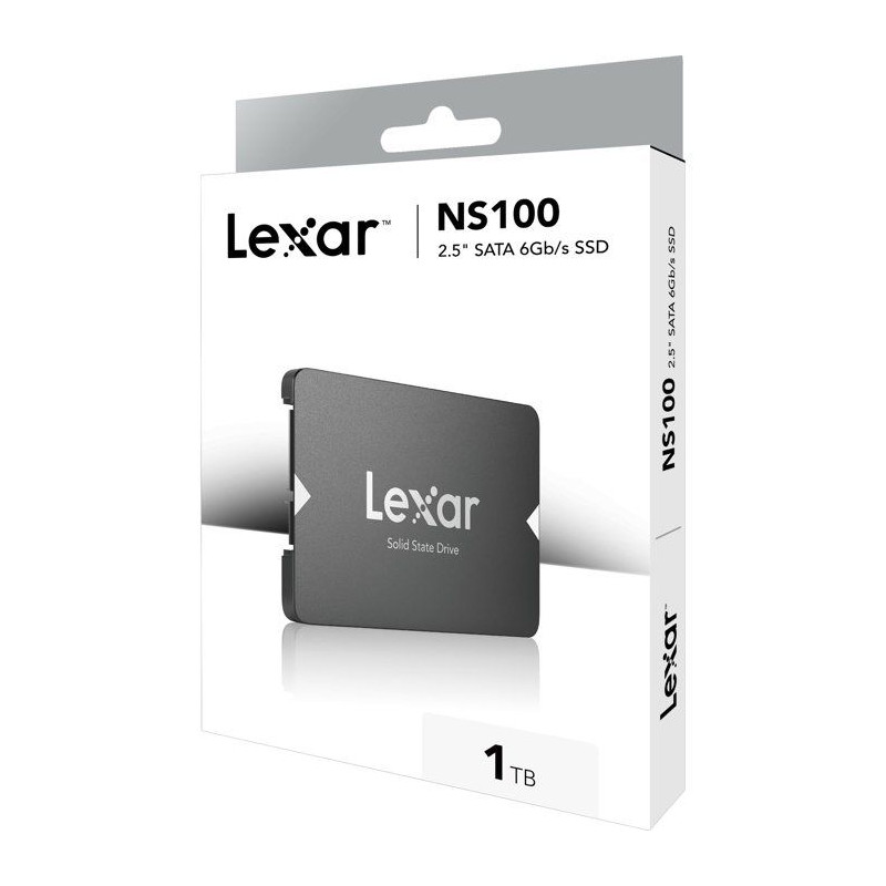 LEXAR - NS100 - Disque dur SSD - 2 To - 2.5” SATA (6 Gb/s)
