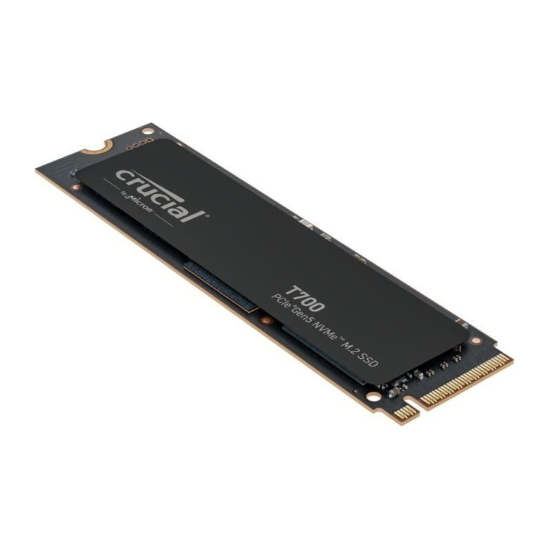 SSD Interne - CRUCIAL - T700 - 4To - PCIe Gen5 NVMe - CT4000T700SSD3