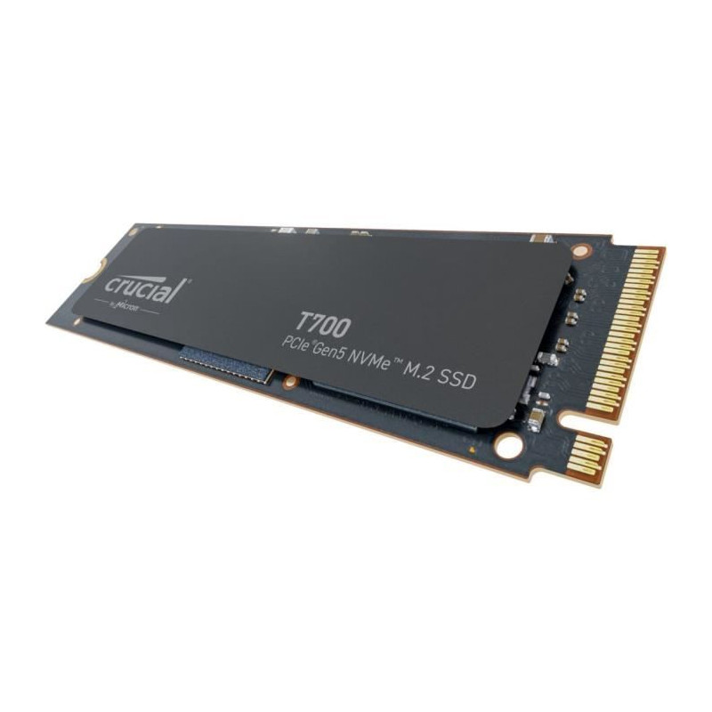 SSD Interne - CRUCIAL - T700 - 4To - PCIe Gen5 NVMe - CT4000T700SSD3