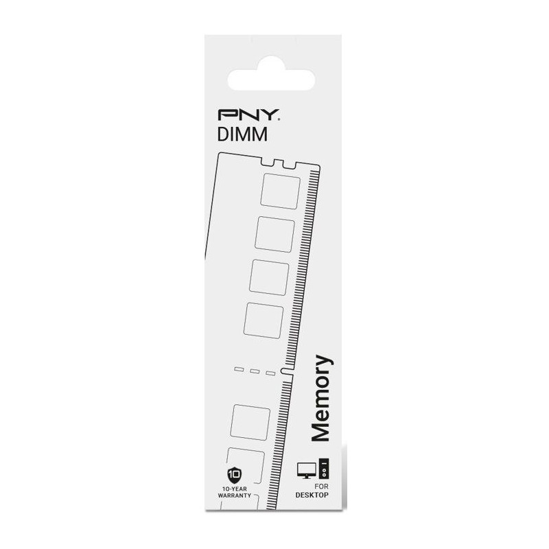 Module mémoire - PNY - MD32GSD54800-SB - DDR5 - 4800MHz - 32Go