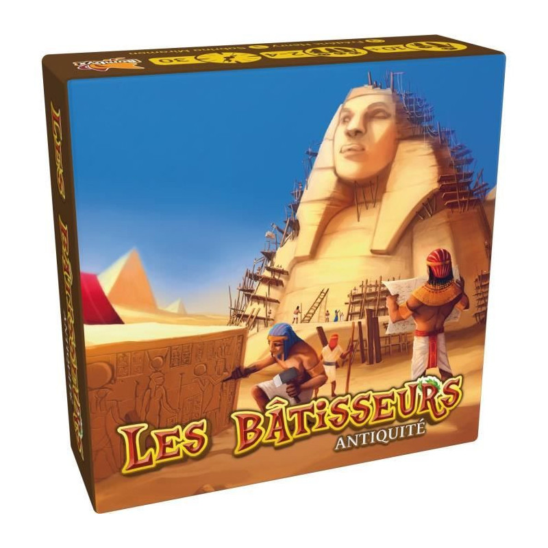 Party game - Asmodee - The Builders: Antiquity - Become the first buil
