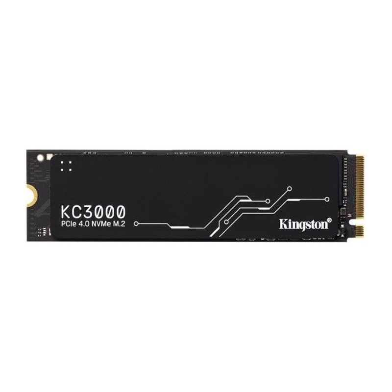KINGSTON - SSD Interne - KC3000 - 2048Go - M.2 NVMe (SKC3000D/2048G)