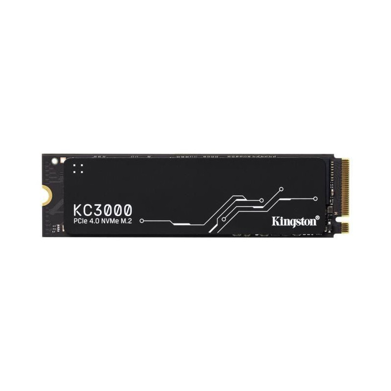 KINGSTON - SSD Interne - KC3000 - 1024Go - M.2 NVMe (SKC3000S/1024G)