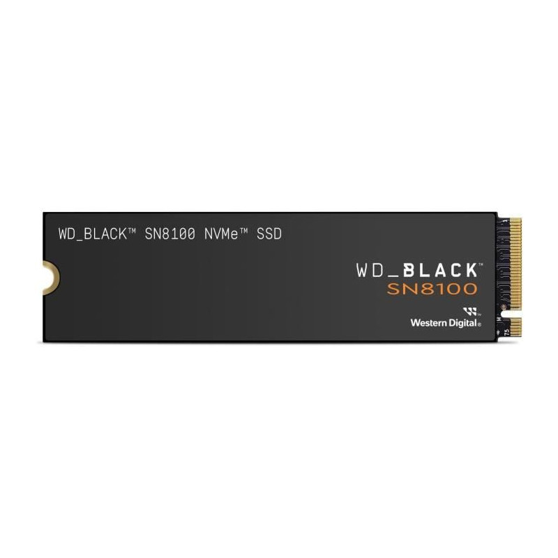 WESTERN DIGITAL - WDS400T1X0M - SSD Interne - Black - SN8100 - NVMe -