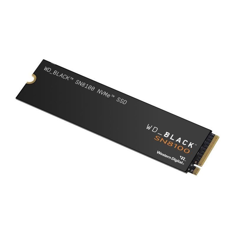 WESTERN DIGITAL - WDS400T1X0M - SSD Interne - Black - SN8100 - NVMe -