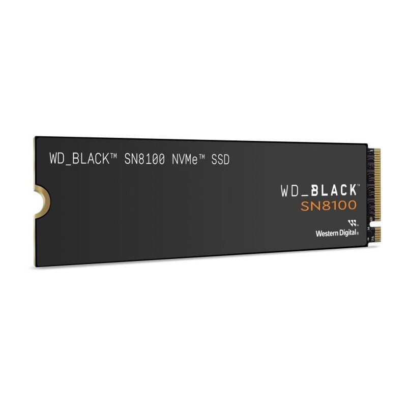 WESTERN DIGITAL - WDS400T1X0M - SSD Interne - Black - SN8100 - NVMe -