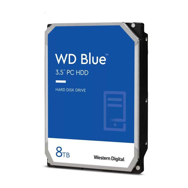 WD Blue - WD80EAAZ - Disque dur - 8 To - 3,5 - 5640 tr/min