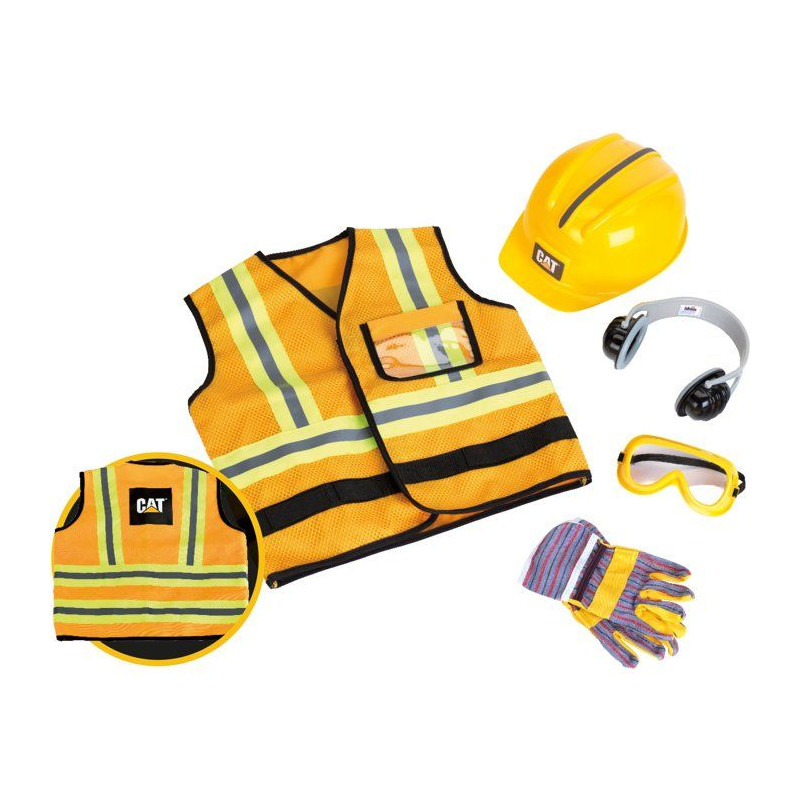 Gilet d'ouvrier de chantier - KLEIN - 3224 - Caterpillar avec accessoi